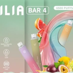 ILIA BAR 4 哩啞一次性拋棄式電子煙|6500口大容量