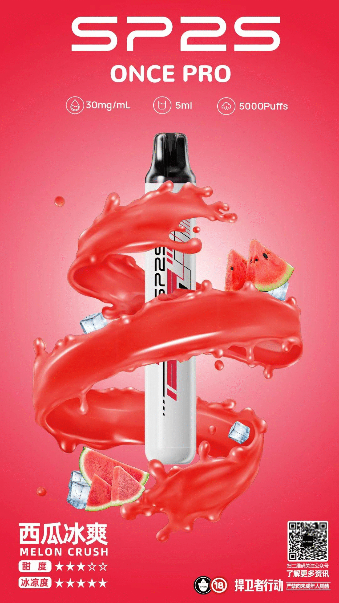 SP2S Once Pro 5000口一次性|抛棄式電子煙#台灣現貨#:圖片 4