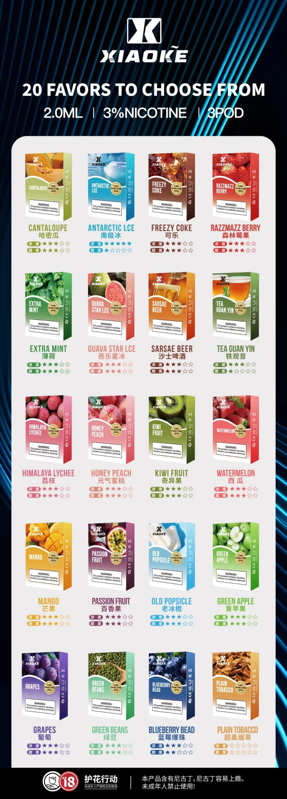 XIAOKE梟客一代煙彈 替換式霧化電子菸#品質保證#