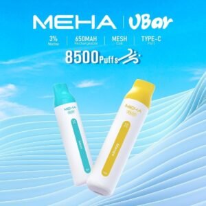 魅嗨MEHA VBar小白條一次性|8500口 拋棄式電子煙